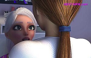 Teen FUTA Stepsister Lose Virginity 3D SHEMALE SEX