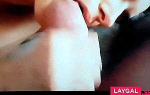 slut slowed Italian blowjob cumshot in mouth
