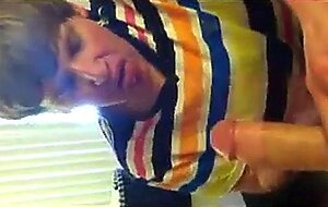 Giving NOT His bro a Blowjob and Swallowing