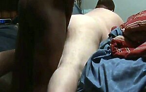 Ebony Guy Fucks White Chub