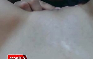 Hot Lesbian Close Up Cunnilingus on Shaved Pussy
