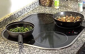 Jenny doing nude kitchen in spain ll