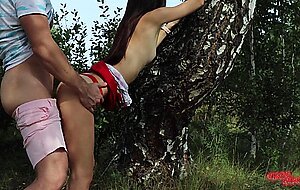 Nicole and alex, a friend fucked his friend's girlfriend in the woods