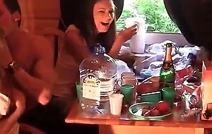 Wild fucking with sweet girls in friends cottage