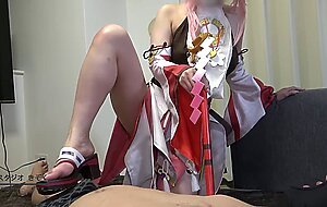 Exclusive divine breasts layer hara 〇 yamiko cosplay titty fuck. she uses her icup divine breasts to ascend virgins. selected virgin reward sex