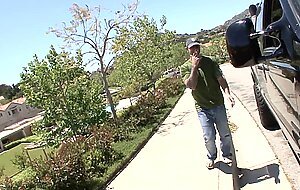 Deep fuckers, sweet blonde teen rides monster cock after sucking it