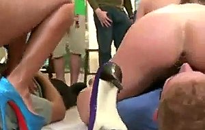 College sluts ride dildos on boys face