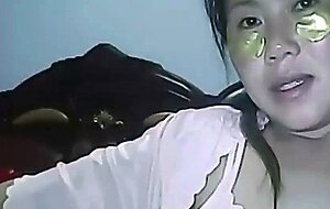 Wetting pussy of lonely Chinese MILF