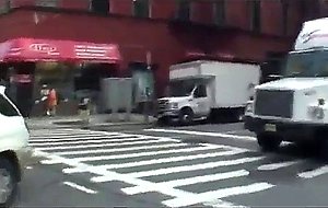 Teenage brunette picked up for honey sex in vacation