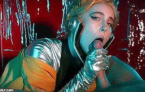 Mollyredwolf, atomic heart ! threesome with ballerinas ! femdom