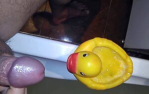 Ggardenofrosess, i fed sperm to a rubber toy