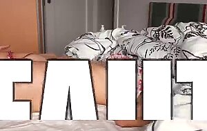 S1e4: step mom uses step son's dick in share bed and pulled off condome to get cum inside