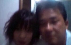 Japanese MILF Secretary in Silent Amateur Video