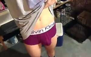 Muscular Webcam Twunk Stroking His Big Cock