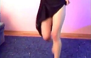 Big-Titted Merelyn Sakove's Webcam Dance