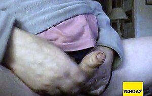 Small Cock Amateur Daddy Handjob