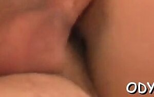 Playful kitty kate with impressive natural tits expreses her nastiness