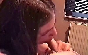 Der grosse Cumshot eines deutschen Amateurpaares