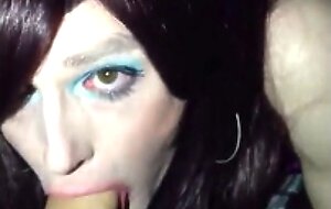 Crossdresser Sucks Me Off