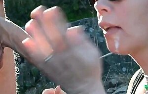 Sucking Him Off Until He Explodes In Her Mouth