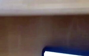Blonde Couple's Public Library Webcam Fuck