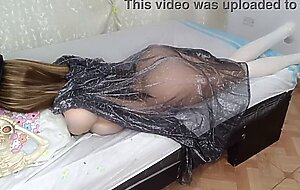 Halloween night of hot sex with a cute blonde with a perfect body. after the party the