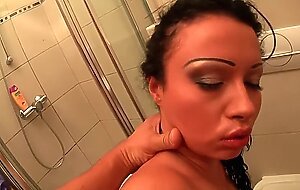 Housewife milf with big tits ass fucked in the kitchen by her big cock husband