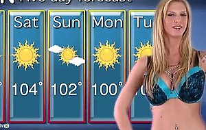 A new weather girl