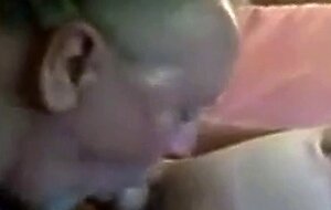 Amateur Bear Daddy Sucks Small Cock