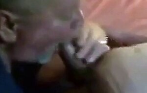 Amateur Bear Daddy Sucks Small Cock