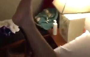 Asian Bareback with Big Cock on an Airline