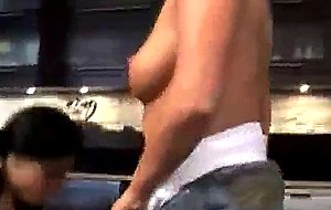 Two teen lesbians explore each other's pussy