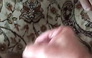 Cumming on Grandpa's Dick - Amateur Daddy Masturbation