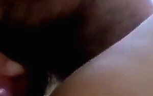 Big Cock Rubbing MILF's Pussy