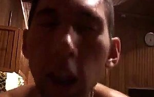 Hot teen fucks and gets creampie