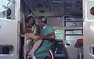 Vintage honey fuck between doctor and ts nurse