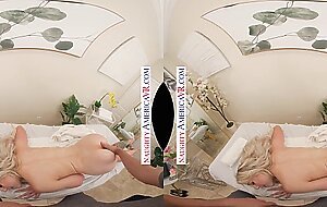 Horny teen Sage Rabbit gets fucked on massage table by big cock masseur