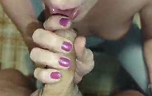 do you like it when your stepmom sucks your cock and swallow? finally alone with my stepmom