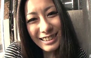 Japanese milf kaede kuroki takes dick through her ripped jeans