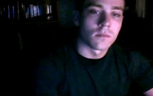 Straight guy wanks on webcam