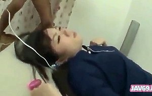 Adorable japanese girl fucking