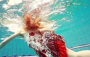 Hot underwater teen Marketa