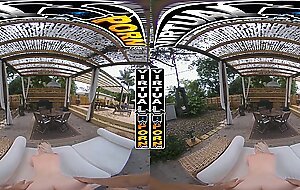 VIRTUAL PORN - Britt Blair Gets Wet By The Pool & Desperately Needs Aa Cock To Satisfy Her Needs