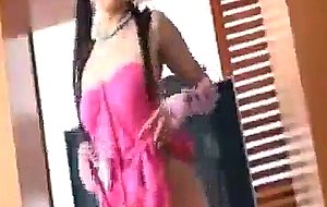 Teen solita dancing and stripping