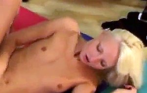 Petite blonde amateur fucked