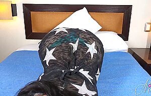 Boobie Girl Nina StrongHold playing with her cock