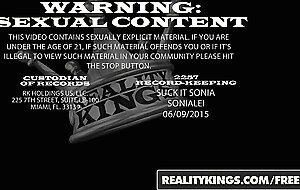Reality Kings - Two teens share cock in Euro Sex Party