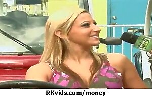 Desperate teen naked in public and fucks to pay rent 26