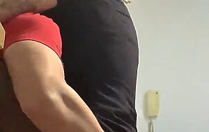 Tongue kissing milf