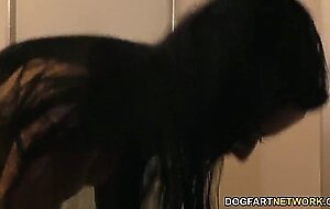 Katrina Jade sucks many black cocks